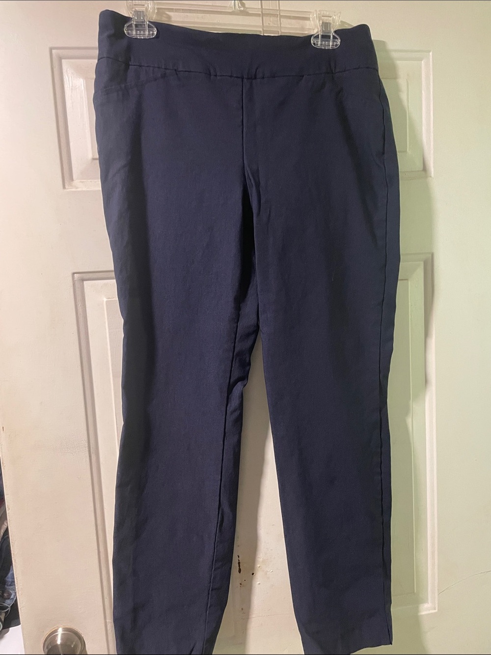 Charter Club Women's Navy Slim Chinos